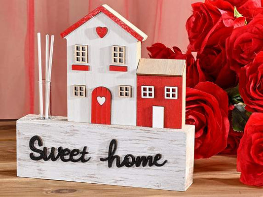 Casetta in legno con profumatore