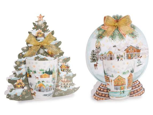 Tazza Natalizia in Porcellana