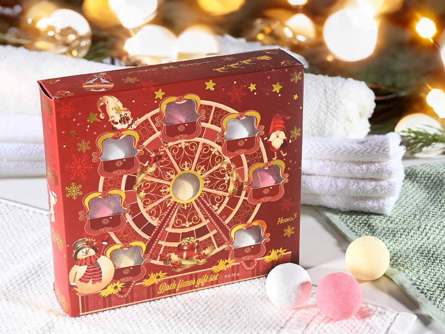 Ruota panoramica bombe da bagno