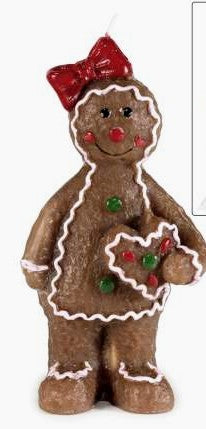 Candela forma biscotto Pan di Zenzero