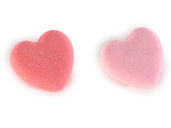 Bombe da bagno a cuore
