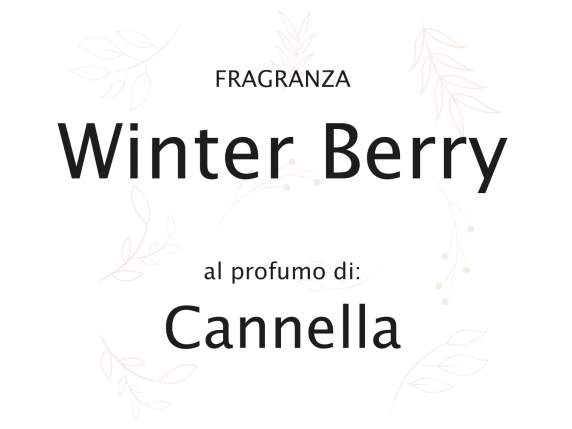 Candela Natalizia Profumata