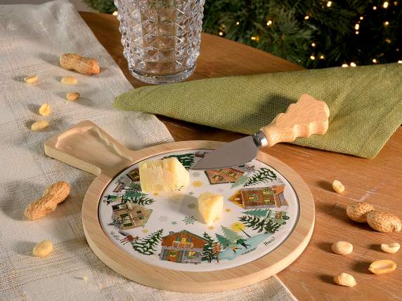 Tagliere in legno per formaggi