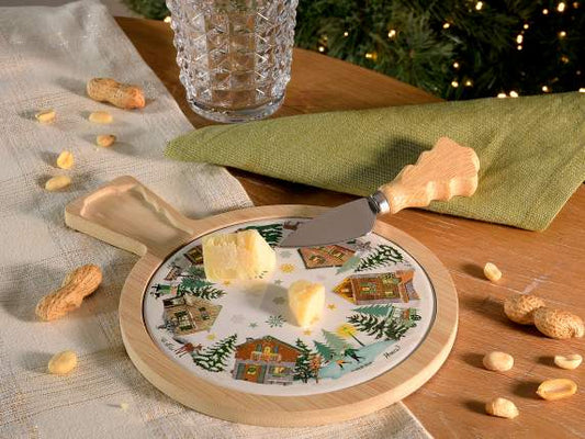Tagliere in legno per formaggi